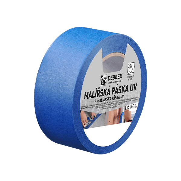 Malířská páska modrá UV 50 mm, délka 55 m 55 m modrá