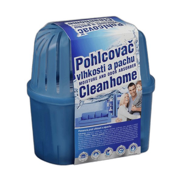 Pohlcovač vlhkosti a pachu CLEANHOME 1000 g náhradní náplň -