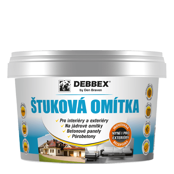 Štuková omítka 25 kg kbelík bílá