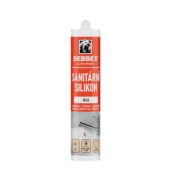 Sanitární silikon 280 ml kartuše hnědá