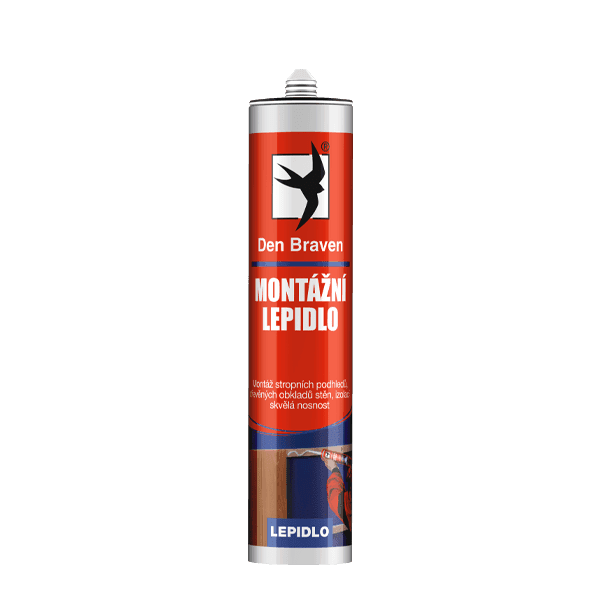 Montážní lepidlo 280 ml kartuše šedá