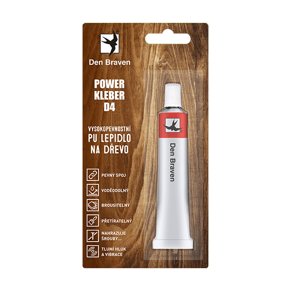 POWER KLEBER D4 23 ml tuba v blistru krémová
