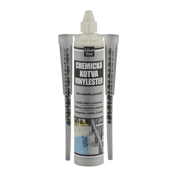 Chemická kotva VINYLESTER SF Silver Line 280 ml kartuše šedá