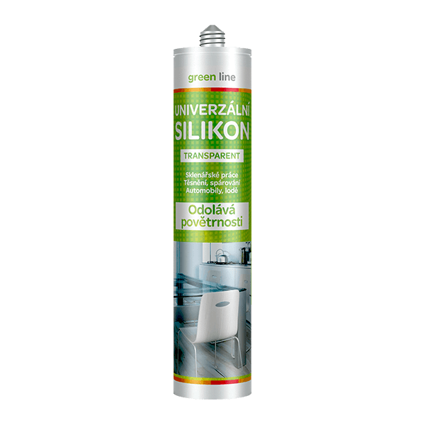 Univerzální silikon Green Line 280 ml kartuše transparentní
