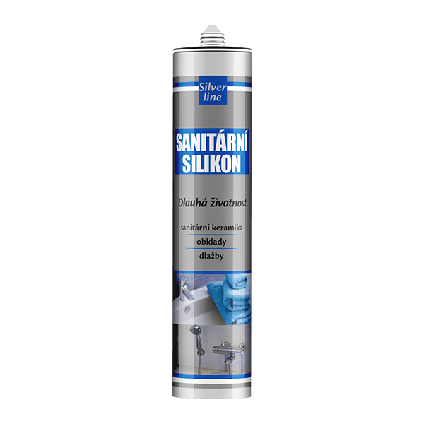 Sanitární silikon Silver Line 280 ml kartuše bahama