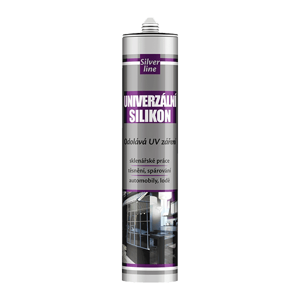 Univerzální silikon Silver Line 280 ml kartuše bílá