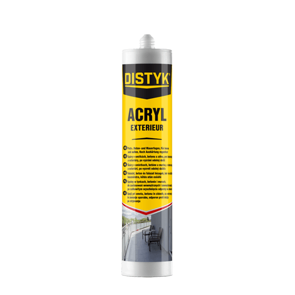 Akryl EXTERIÉR DISTYK Line 310 ml kartuše bílá