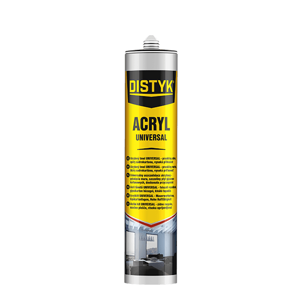 Akrylový tmel UNIVERSAL DISTYK Line 310 ml kartuše bílá