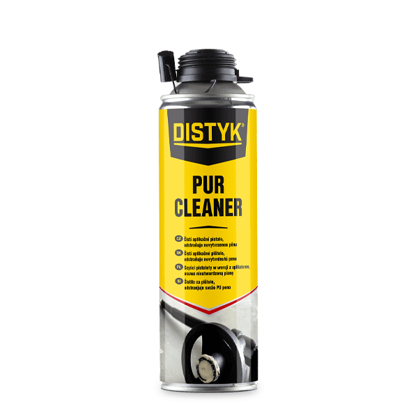 Čistič PUR pěny DISTYK Line 500 ml dóza transparentní