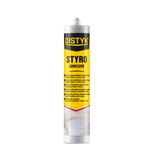 Lepidlo na polystyren DISTYK Line 310 ml kartuše bílá