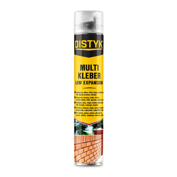 Pistolová pěna MULTI KLEBER DISTYK Line 750 ml pistolová dóza žlutá