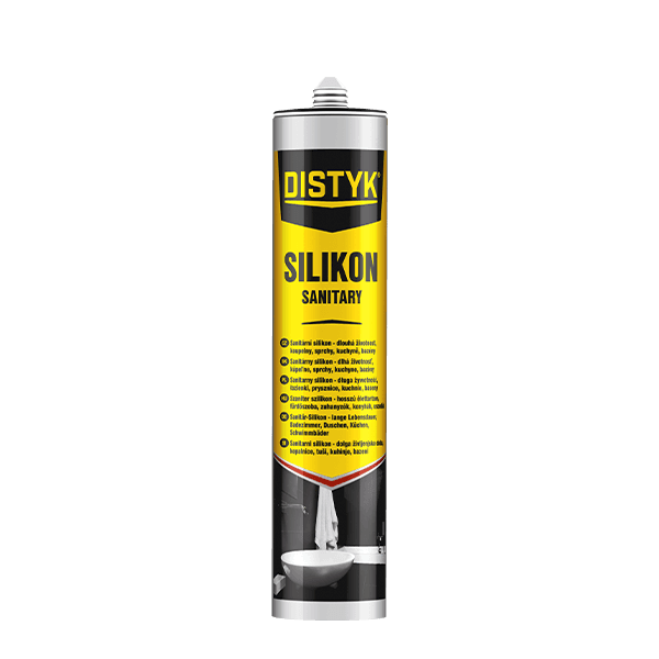 Sanitární silikon DISTYK Line 280 ml kartuše transparentní