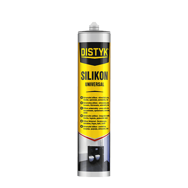 Univerzální silikon DISTYK Line 280 ml kartuše transparentní