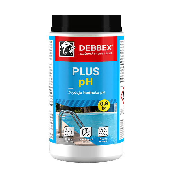 pH plus - zvyšuje hodnotu pH 0,9 kg dóza namodralá