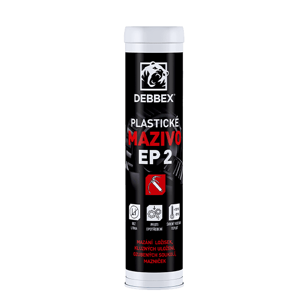Plastické mazivo EP 2 400 ml kartuše žlutá