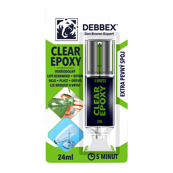 Clear Epoxy 24 ml blistr transparentní