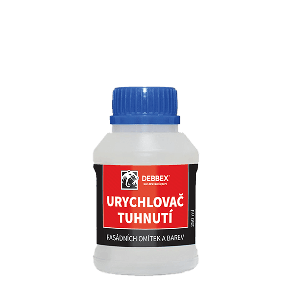 Urychlovač tuhnutí omítek 250 ml plastová dóza