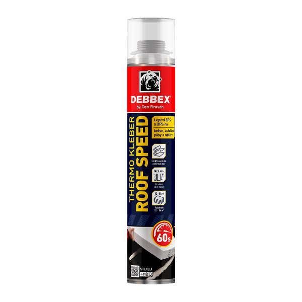THERMO KLEBER ROOF SPEED 750 ml pistolová dóza žlutá