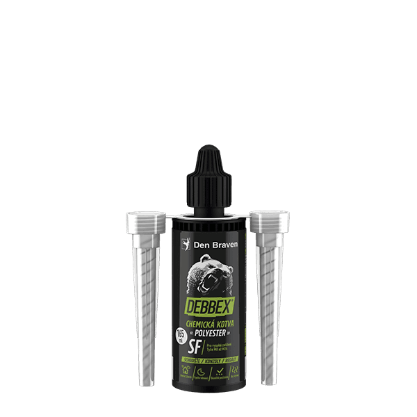 Chemická kotva bez styrenu POLYESTER SF 165 ml kartuše šedá