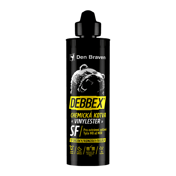 Chemická kotva VINYLESTER SF 410 ml kartuše šedá