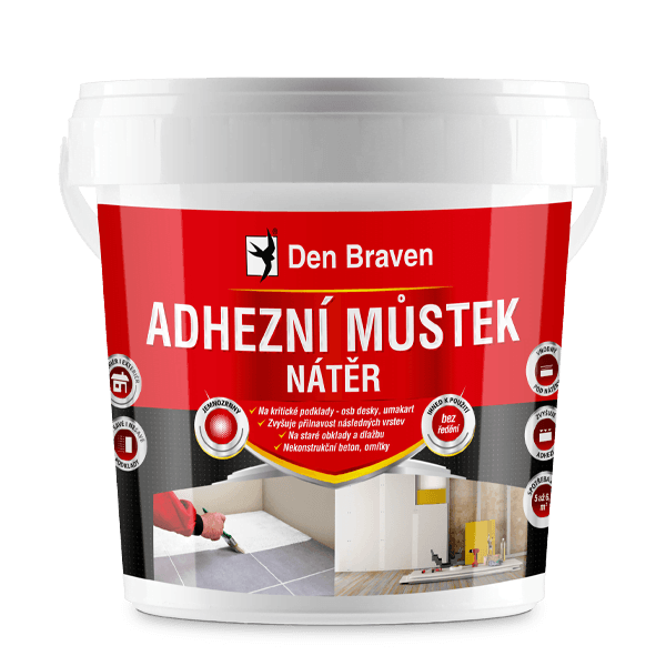 Adhezní můstek nátěr 5 kg kbelík bílá