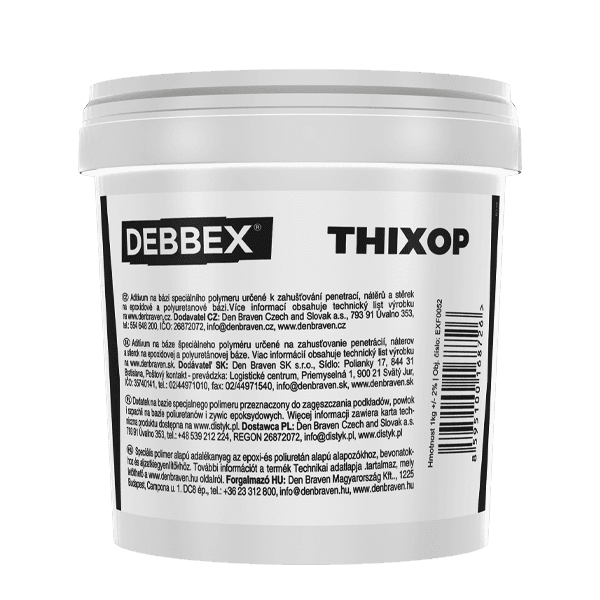 Aditivum THIXOP 1 kg kelímek bílá