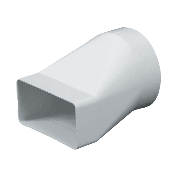 Článek přechodový Ø 100 mm, 110 × 55 mm bílá