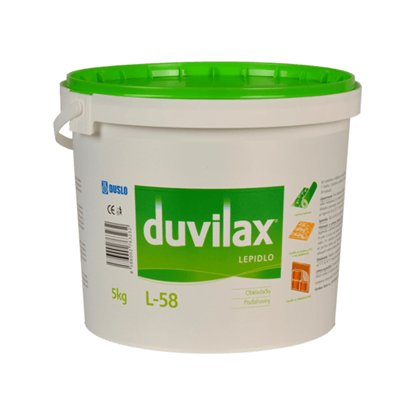 Duvilax L-58 lepidlo na podlahoviny 5 kg kbelík bílá