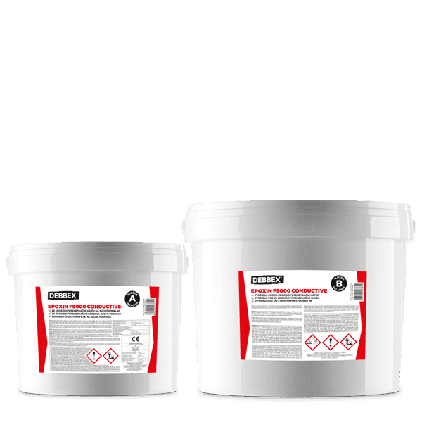 EPOXIN F9000 CONDUCTIVE 15 kg plastové kbelíky černá