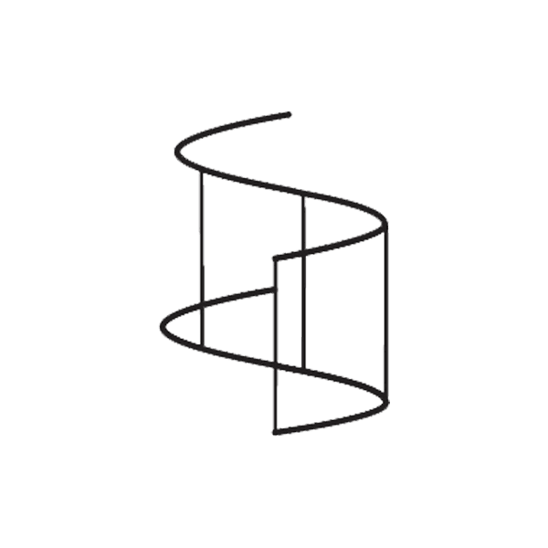 Kovová distance UTH 8 cm × 2 m 2 m
