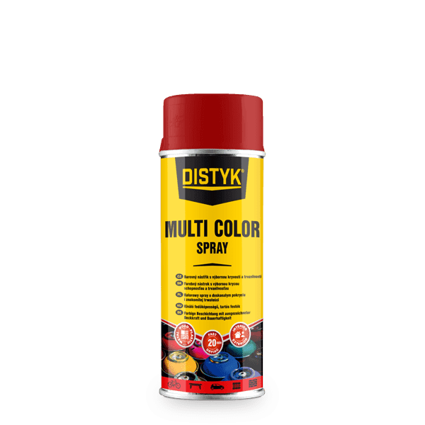 MULTI COLOR SPRAY 400 ml aerosolový sprej transparentní lak RAL 9199