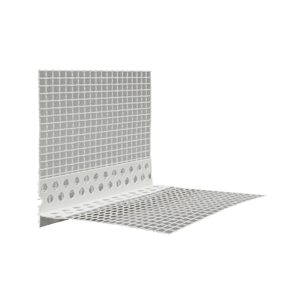 Okenní profily pro zateplovací systémy LT plast PVC 100 x 100 mm, délka 2,5 m 1,6 m,2 m,2,4 m,2,5 m