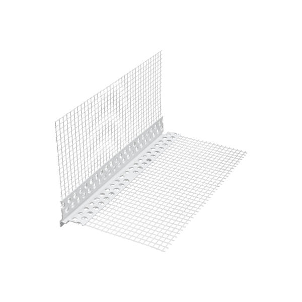 Okenní profily pro zateplovací systémy VLT – 2H plast PCV, délka 2,5 m 1,6 m,2 m,2,4 m,2,5 m