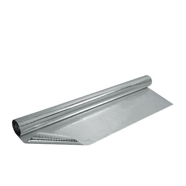 Reflexní fólie ALPET 160 g/m2, 1,5 m × 50 m, 75 m2 50 m hliníková