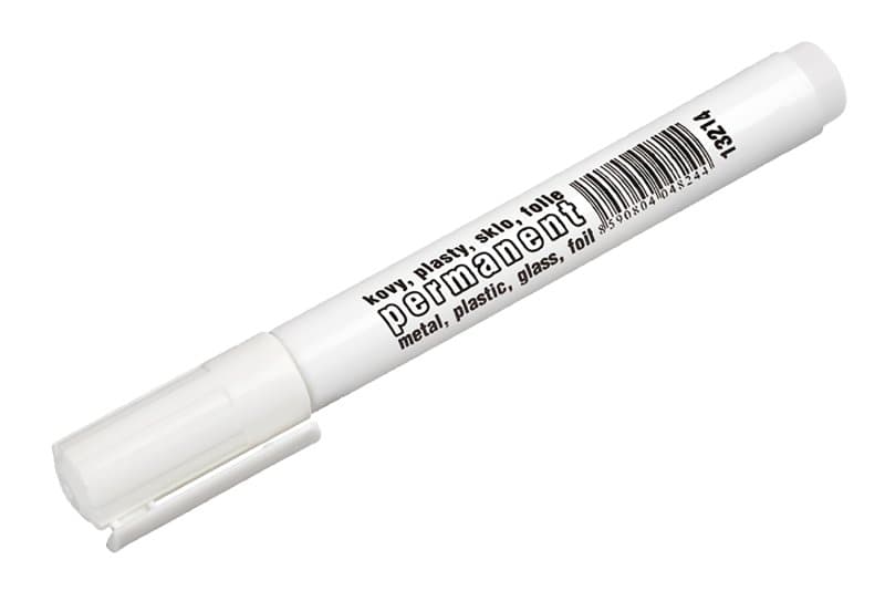 Značkovač permanentní WESTBERG bílý 143mm