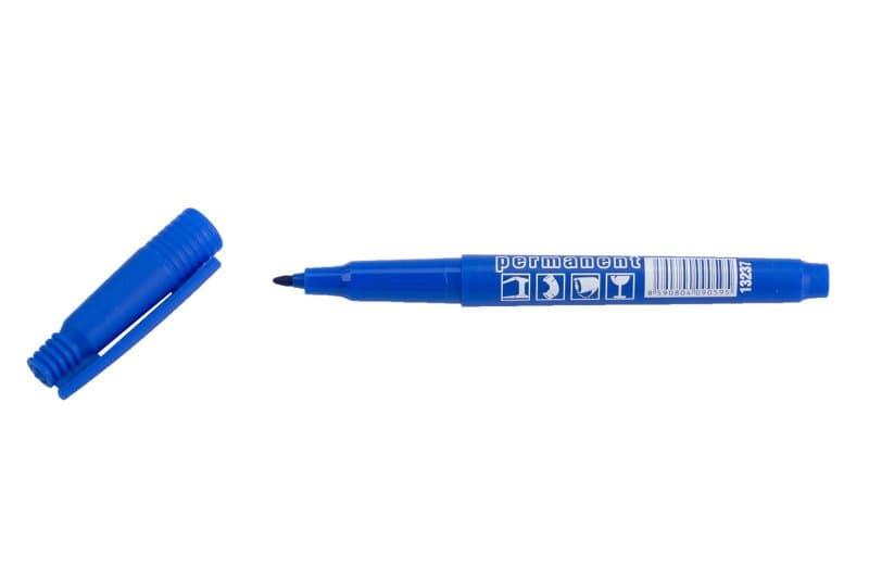 Značkovač permanentní WESTBERG  modrý 137mm jemný hrot