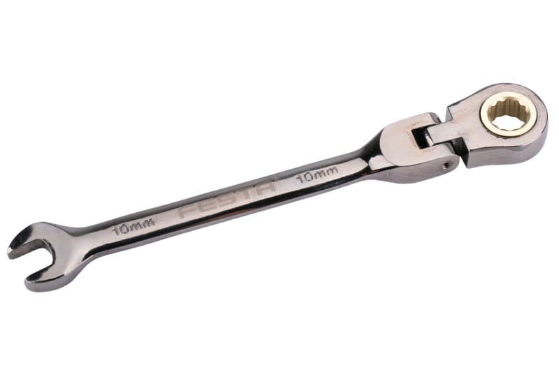 Klíč ráčnový kloubový FESTA CrV 10mm 72T