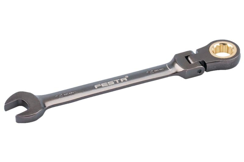 Klíč ráčnový kloubový FESTA CrV 14mm 72T