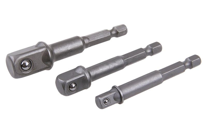 Sada adaptérů WESTBERG z šestihranu 1/4" na hlavice 1/4", 3/8", 1/2"