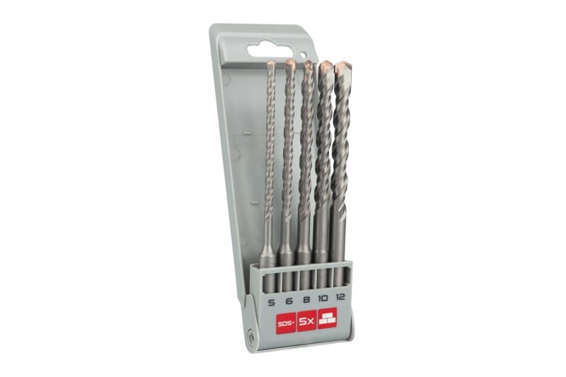 Sada vidiových vrtáků SDS+ 5ks 5-12mm
