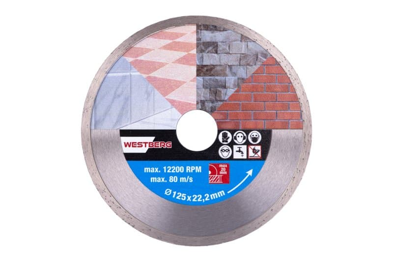 Kotouč diamantový WESTBERG 125x1.9x22.2mm plný