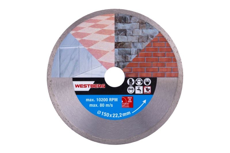 Kotouč diamantový WESTBERG 150x2.2x22.2mm plný
