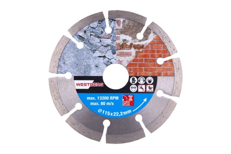 Kotouč diamantový WESTBERG 115x1.8x22.2mm segmentový