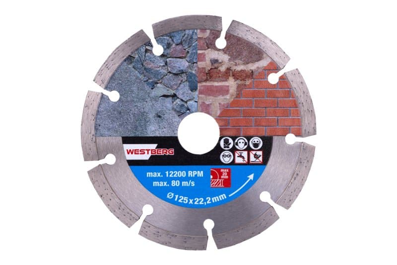 Kotouč diamantový WESTBERG 125x2x22.2mm segmentový