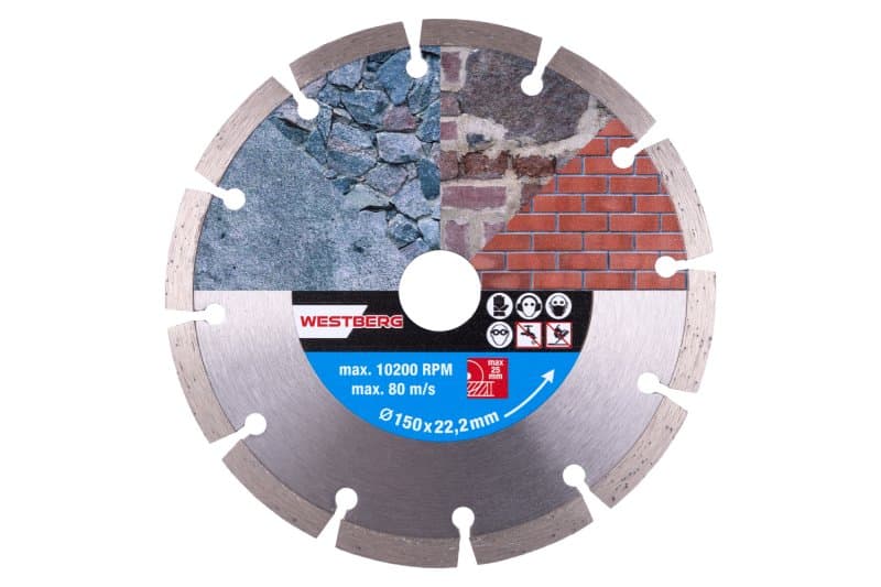 Kotouč diamantový WESTBERG 150x2.2x22.2mm segmentový