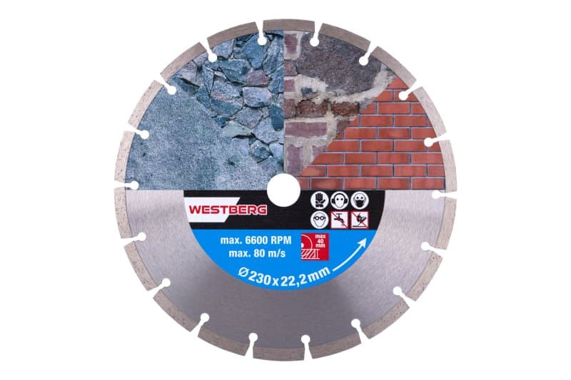 Kotouč diamantový WESTBERG 230x2.4x22.2mm segmentový