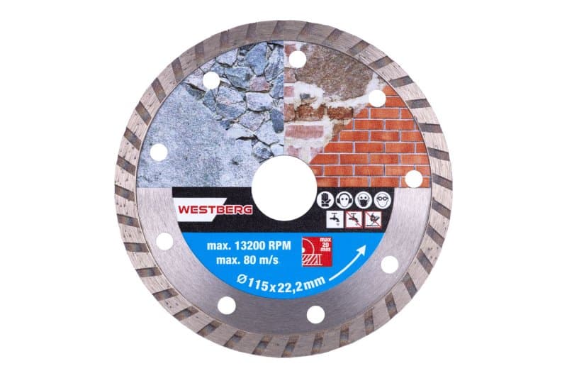 Kotouč diamantový WESTBERG 115x1.8x22.2mm TURBO