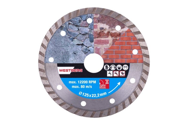 Kotouč diamantový WESTBERG 125x2x22.2mm TURBO