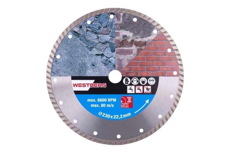 Kotouč diamantový WESTBERG 230x2.4x22.2mm TURBO