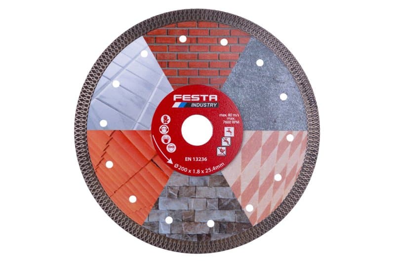Kotouč diamantový FESTA INDUSTRY 200x2x25.4mm